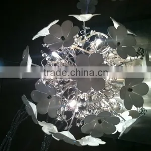 Flower Crystal Pendant Light/dinning Room Light thumbnail-1