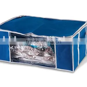 Bag Organizer With Vacuum Bag Inside and Canvas Box Outside thumbnail-1