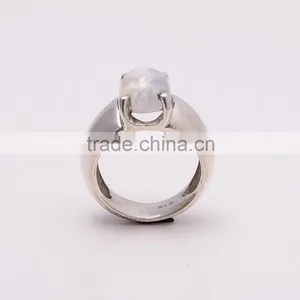 RAINBOW MOONSTONE Ring,925 Sterling Silver Jewelry Wholesale,WHOLESALE SILVER JEWELRY,SILVER EXORTER,SILVER JEWELRY FROM INDIA thumbnail-3