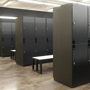 Compact Board Gym Storage Locker HPL Board School Gym Locker Smart Lockers Cabinet thumbnail-4