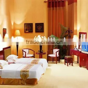 2011 Best Seller Comfortable Hotel Bedroom Sets PFG322 thumbnail-1