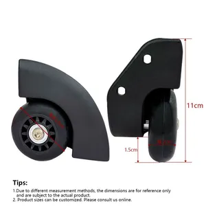 Factory-customized Casters Makeup Case and Furniture Wheels Directional Wheels thumbnail-3