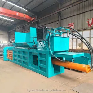 Horizontal Hydraulic Waste Paper Packaging Machine Waste Paper Baler Machine Waste Plastic Baler Machine thumbnail-5