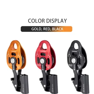Outdoor Mountaineering Pulley Rock Climbing Pulley Liftting Pulley High-altitude Work Rescue Equipment Heavy Object Upward Hoist Pulley thumbnail-3