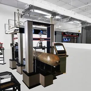 HST-H1110C Online Rockwell Hardness Testing Line -- Customized Version for Gascylinders thumbnail-2