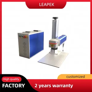 Fiber Laser Marking Machine LASER Mini Portable Uv Laser Marking Machine Galvo Scanner Fiber 30w 20w Rotary thumbnail-1
