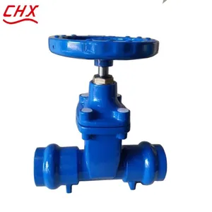 Socket End Non-Rising Stem With Manual Handwheel High Temperature Water Control DIN Gate Valve thumbnail-1