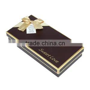 Board Food Packaging Brown Gift Box Chocolate Boxes Packaging thumbnail-1