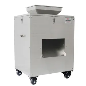 QDMECH Automatic Poultry Slicer Cutting Machine Meat Slicer Cutter Bone Cutting Machine thumbnail-1