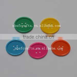 4 Hole Multicolor Kid Plastic Sewing Button for Kids Clothing thumbnail-1