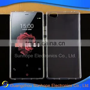Wholesale Glossy Design Transparent Tpu Mobile Phone Cover for ZTE Nubia Z9 Max Case thumbnail-2