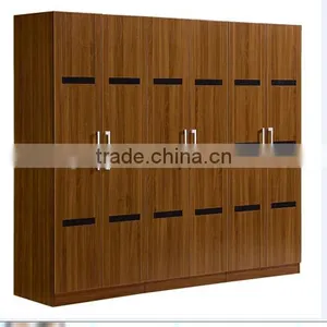 Panel Wood Board Bedroom Wardrobe Cabinet thumbnail-1