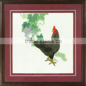 Chicken Painting for Home Wall Decoration thumbnail-1