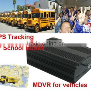 H.264 Compression Embeded Linux Gps Tracking HDD Mobile Dvr With Cellphone Based Software thumbnail-1
