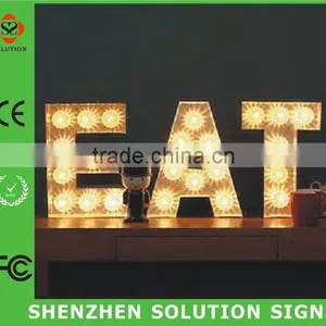 Direct Factory of Fairground and Wedding Site Water Proof Decorative Metal LED 3D Letter thumbnail-4