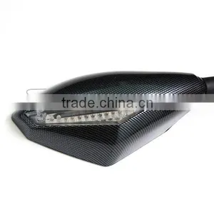 BJ-RM-016A Carbon Fiber Side Mirror for Motorcycle Scooter thumbnail-4
