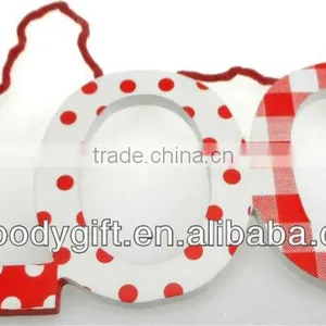 Decoratitive Wooden Letter Hang Plaque thumbnail-1
