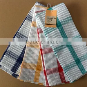 Personalized Waffle Weave Check Kitchen Towel TY277 thumbnail-1