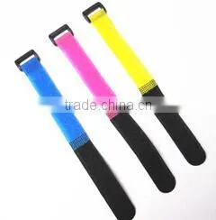 Good Quality Colorful Hook And Loop Tape Logo Print Tie Strap thumbnail-6