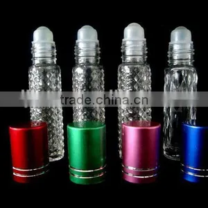 Roll on Perfume Bottle Cap/aluminum Cap With Roll on Balls thumbnail-1