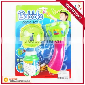 Kids Bubbles Machine Electric Bubble Blower Fan Wand Toy for Children thumbnail-2