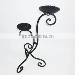 2016 Hot Sale Hanging Metal 2 Tier Candle Holder,home Deco Candle Holder thumbnail-1