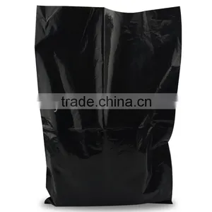 Shock Resistant PE Black Garbage Packing Bag , Rubbish Bag With Custom Logo thumbnail-3