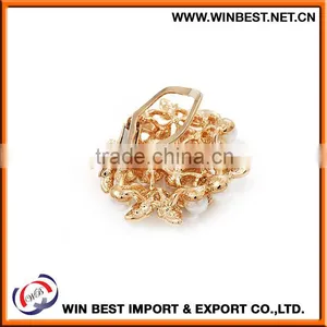 China Wholesale Costume Jewellery Trendy Brooches, Rhinestone Costume Jewelry thumbnail-1