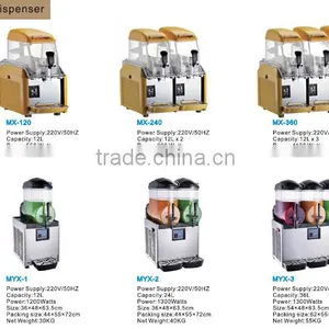 2017 Good Quality Hot Sale MYX-3 Large Capacity Slush Machine Iced Supermarket Liqour Making Machine thumbnail-3