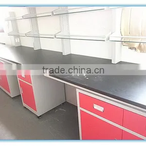 With Reagent Steel Laboratory Table thumbnail-1