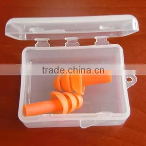 2016 Silicone Soundproof Ear Plugs 3 Layer Mushroom Ear Plugs Noise Cancel Safety Silicone Ear Plug(SNR 29) With Price thumbnail-3