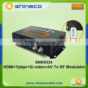 MINI HD to DVB-T Modulator/ DVB-T HD Encoder Modulator With Home Use thumbnail-1