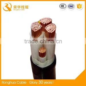 XLPE Insulated Copper Conductor Low Voltage 4 Core Xlpe Power Cable thumbnail-1