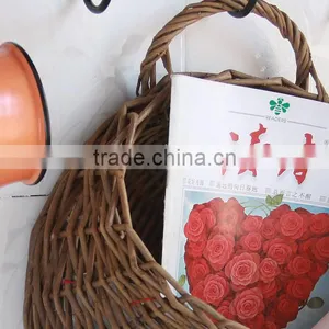 Manufacturer Hot Sale Wicker Wall Decoration Storage Basket thumbnail-2