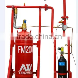 Asenware Fm200 Fire Fighting Equipments With N2 Driving Pipe Network Type thumbnail-1
