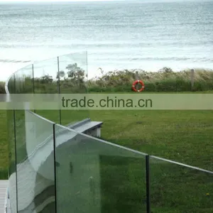 High Quality Laminated Glass Railings With AS/NZS 2208:1996 and EN12150 Certificate thumbnail-1