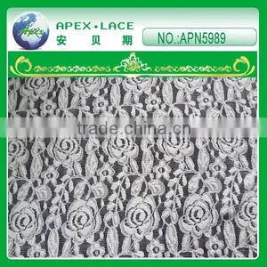 Indian Lace Fabrics/swiss Voile Lace in Switzerland-APN5989 thumbnail-1