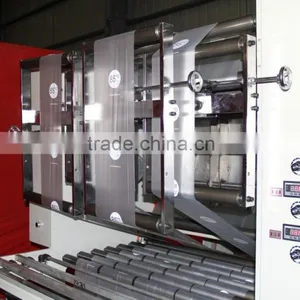 Jumbo Roll Bottom Sealing Bag Machine With Heat Slitting Station thumbnail-1