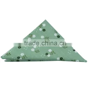 Blue Flower Colour 100% Cotton Printed Fabric thumbnail-2