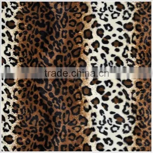 100% Polyester Fabric Animal Print Velboa Plush Fabric thumbnail-6