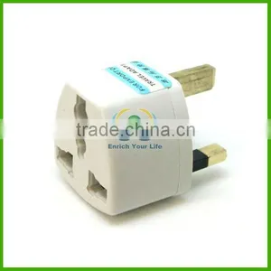 Freeshipping EU AU US to UK AC POWER PLUG ADAPTER TRAVEL CONVERTER OUTLET PLUG FOR Wholesale & Dropshipping thumbnail-1
