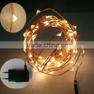 6M LED Rice Lights With 4 Customerized Plug Adapter thumbnail-5