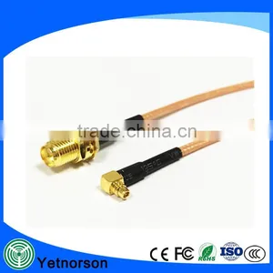 SMA to MMCX Adapter RF Jumper Cable RF Coaxial Cable With RG316 Cable and SMA Connector thumbnail-2