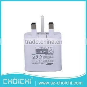 Hot Selling Universal EP-TA10UWE White Wall Charger UK 3pin Plug for Samsung thumbnail-3