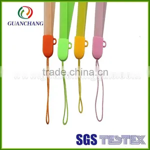 China Hot Sale Marketing Advertising Gift Item Bright Color Eco-friendly Soft Pvc Lanyard for Mobile Phone thumbnail-3
