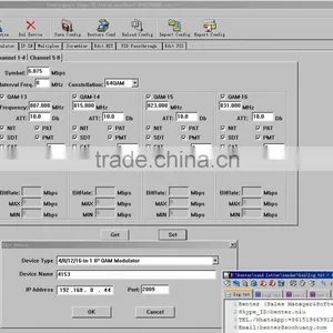 8in1 ip Qam Modulator With Scrambler (TS IP/multicast Gigabit In,8*DVB-C RF Out) thumbnail-4