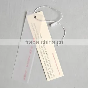 Eco-Friendly Feature Black Gold Stamping Swing Tag for Wholesale Cheap Down Jacket thumbnail-3