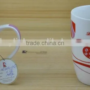 11OZ Love Valentine's Day Design Full Decal Print Coffee Cups, Shiny Surface Porcelain Mug, KL5004-11027 thumbnail-1
