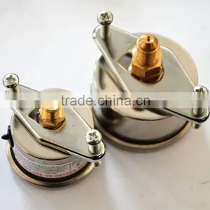 High Quality Stainless Steel Glycerin Filledmini Pressure Gauge thumbnail-2