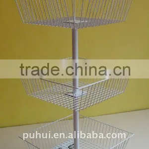 Luxurious Wire Basket Rack thumbnail-5